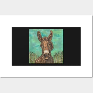 Little Brown Donkey Posters and Art